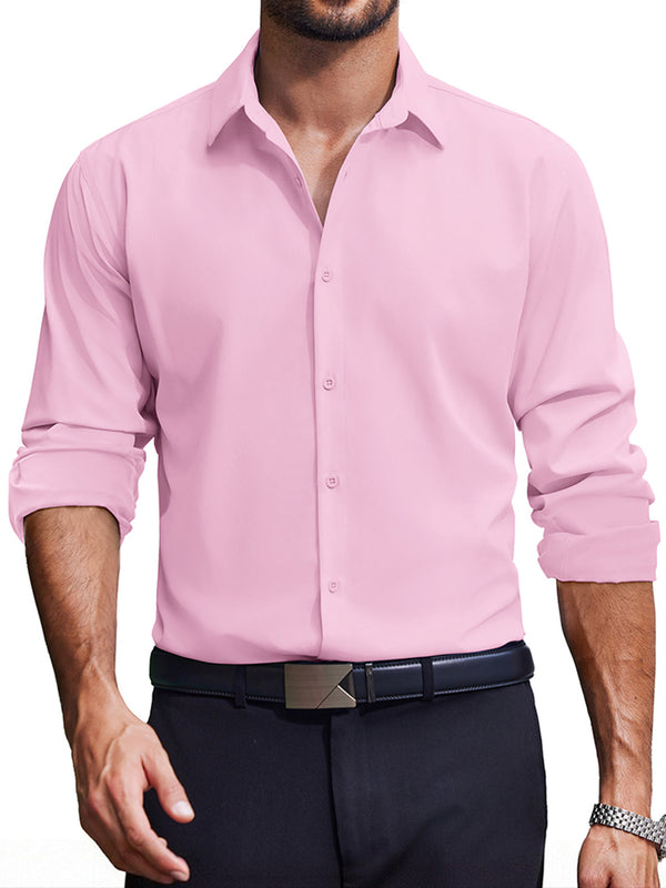 Casual Regular Fit Formal Business Shirts (US Only)