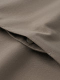 Vacation Casual Hidden Placket Linen Blend Shirt