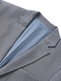 Classic Textured Sheep Wool Blend Blazer
