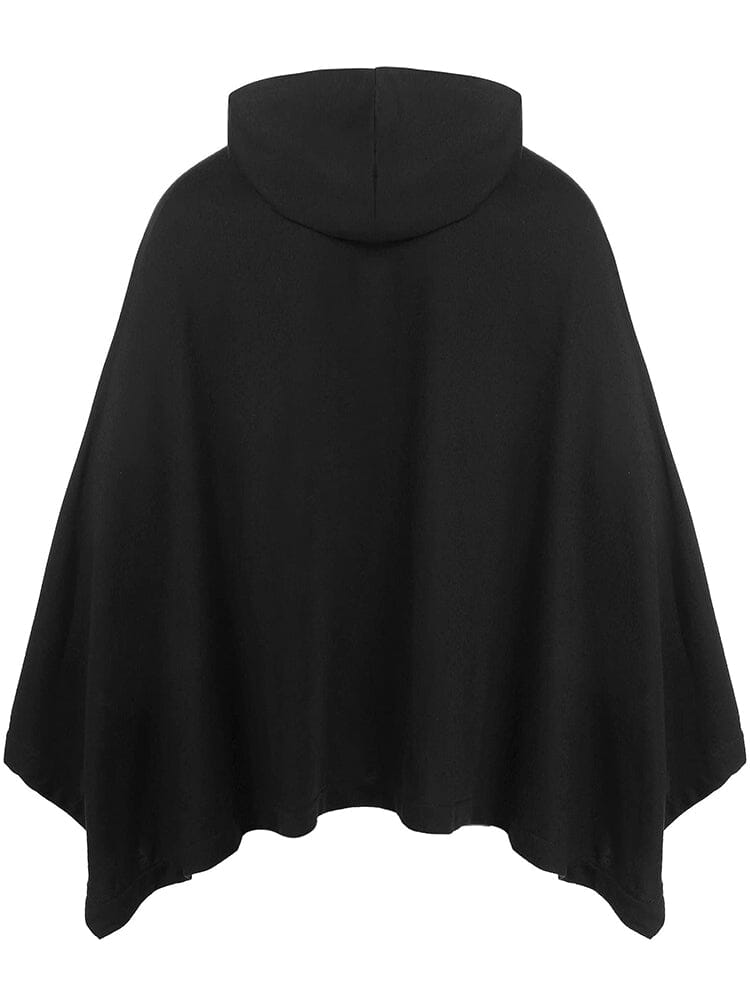 Casual Hooded Poncho Cape (US Only) Cape coofandy 