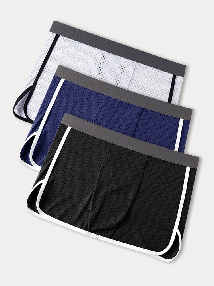 3-Pack Quick-drying Boxer Briefs Underwear Accessories coofandy PAT2 S 