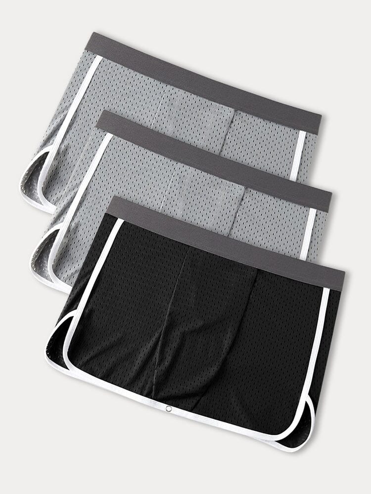 3-Pack Quick-drying Boxer Briefs Underwear Accessories coofandy PAT5 S 