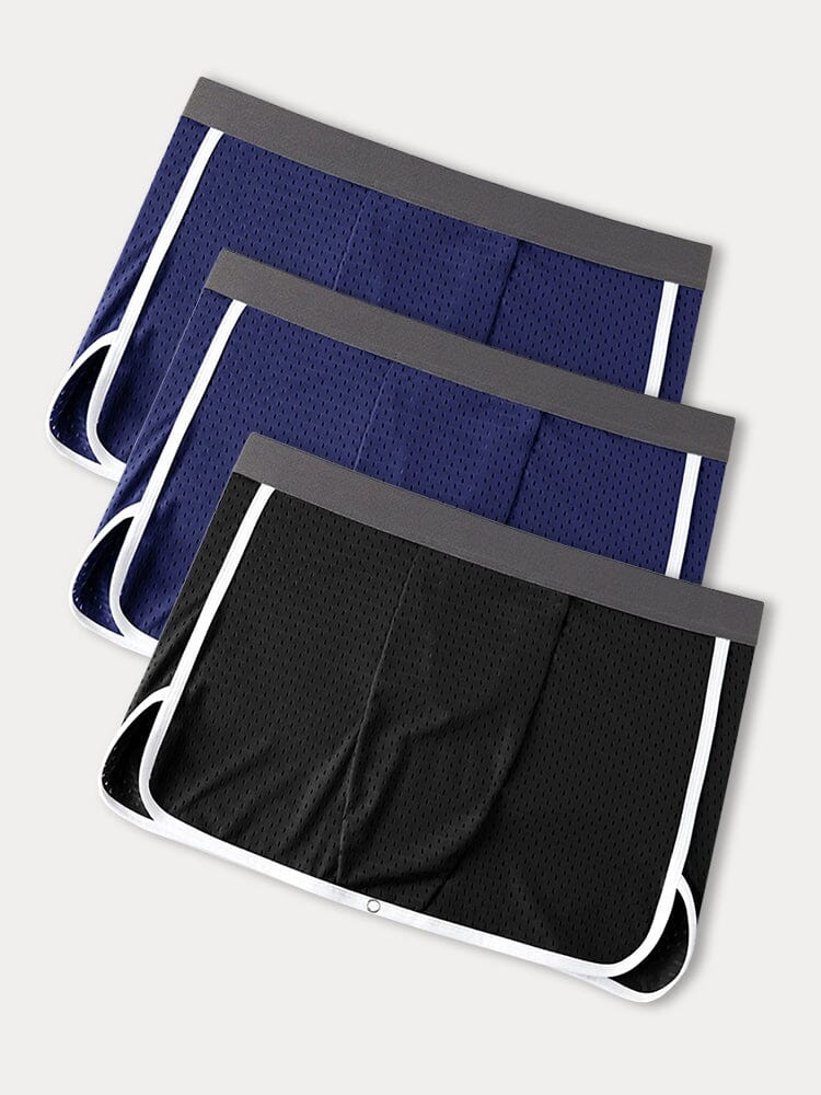 3-Pack Quick-drying Boxer Briefs Underwear Accessories coofandy PAT7 S 