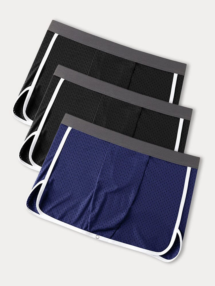 3-Pack Quick-drying Boxer Briefs Underwear Accessories coofandy PAT8 S 