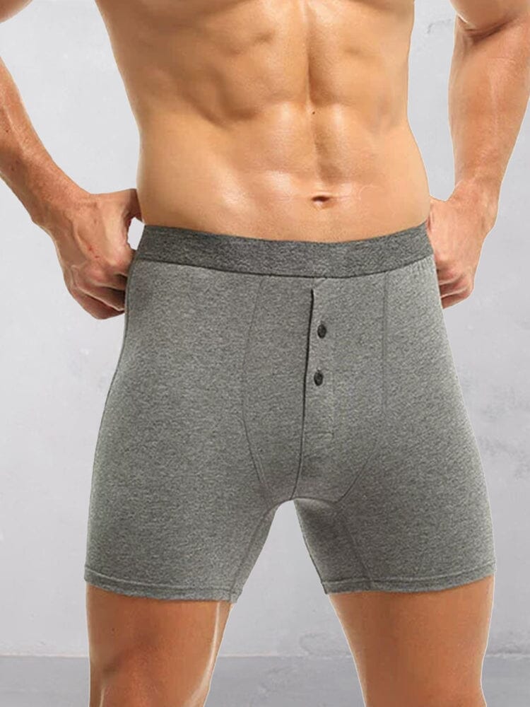 4 Pack Cotton Stretch Boxer Brief Accessories coofandy 