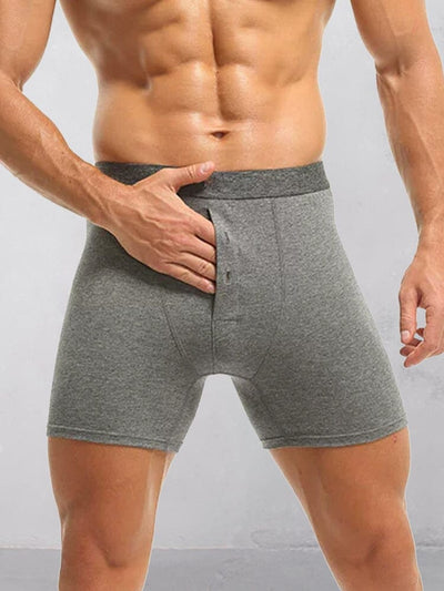 4 Pack Cotton Stretch Boxer Brief Accessories coofandy 