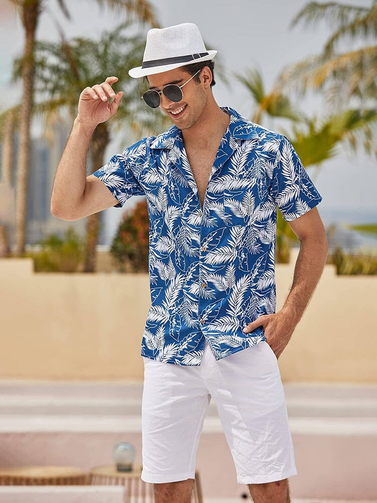 Hawaiian Floral Beach Shirts