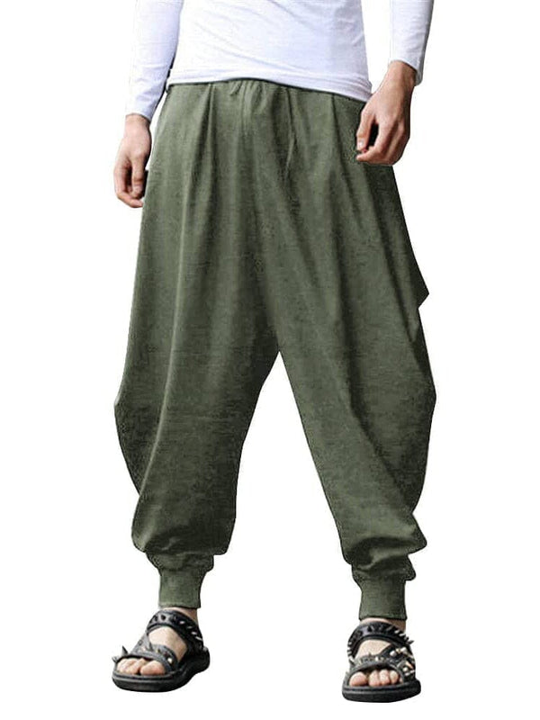 Hippie Harem Pants (US Only) Pants coofandy Army Green S 
