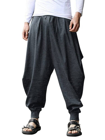 Hippie Harem Pants (US Only) Pants coofandy Dark Grey S 