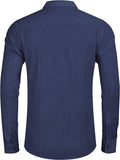 Long-Sleeve Cotton Linen Shirt (US Only) Casual Button-Down Shirts COOFANDY Store 