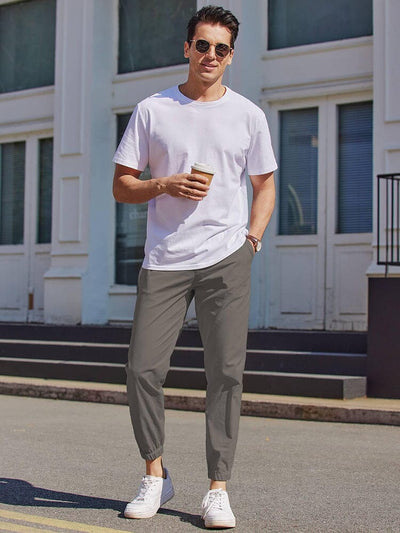 Casual Cargo Jogger Pants (US Only) Pants coofandy 