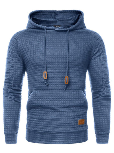 Stylish Waffle Knit Hoodie (US Only) Hoodies coofandy 