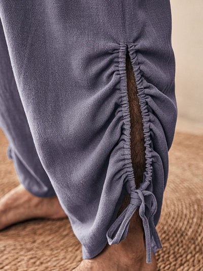 Casual Loose Linen Blend Pants Pants coofandystore 