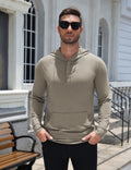 Casual Comfort Travel Henley Hoodie (US Only)