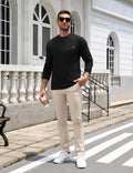 Regular Fit Crewneck Long Sleeve Pocket T-Shirt (US Only)