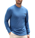 Regular Fit Crewneck Long Sleeve Pocket T-Shirt (US Only)