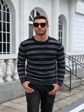 Striped Crewneck Knit Sweater (US Only)