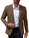 Slim Fit Lightweight Two-Button Casual Blazer (US Only)
