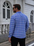 Western Plaid Long Sleeve Cowboy Shirt (US Only)