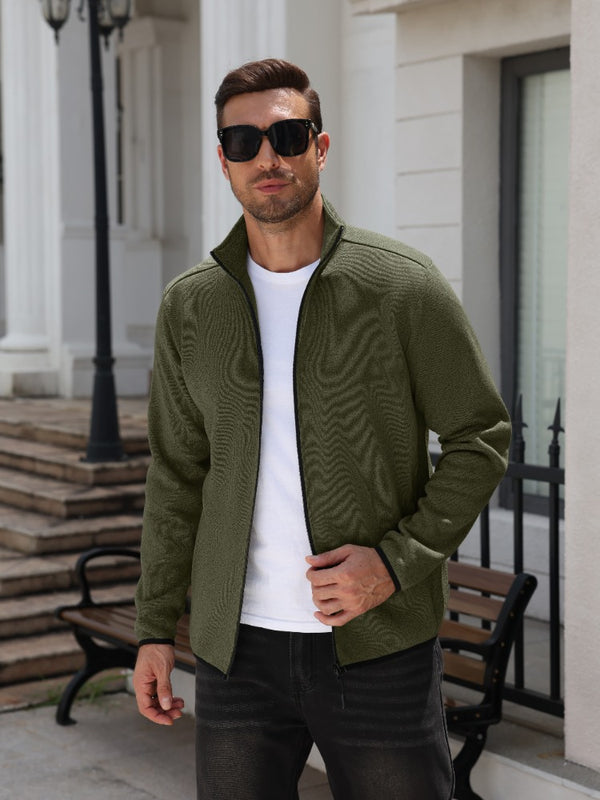 Full Zip Knit Cardigan Sweater Coat (US Only)