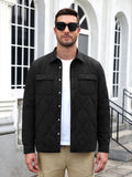 Snap Up Quilted Lightweight Puffer Jacket (US Only)