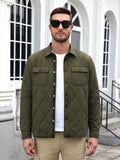 Snap Up Quilted Lightweight Puffer Jacket (US Only)