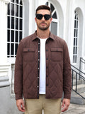 Snap Up Quilted Lightweight Puffer Jacket (US Only)