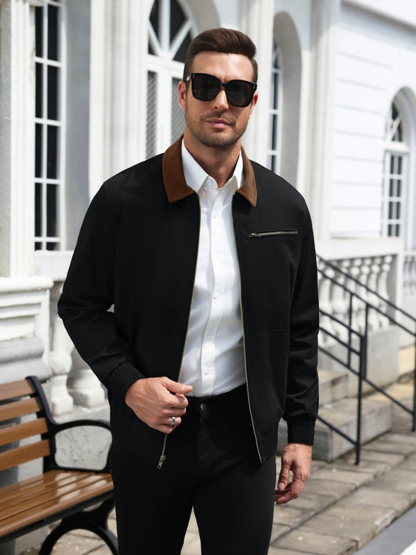Western Corduroy Collar Bomber Jacket (US Only)
