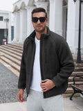 Color Block Sherpa Fleece Jacket (US Only)