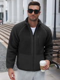 Color Block Sherpa Fleece Jacket (US Only)