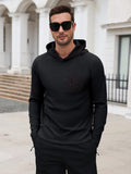 Waffle Knit Stretch Pullover Hoodie (US Only)