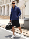 Lightweight Quarter-Zip Polar Fleece Pullover Jacket (US Only)
