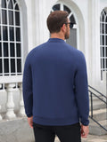 Full Zip Up Mock Neck Sport Sweatshirt (US Only)