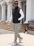 Stand Collar Lightweight Padded Vest (US Only)