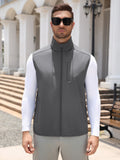 Stand Collar Lightweight Padded Vest (US Only)