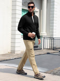 Lightweight Full Zip Stand Collar Knit Jacket (US Only)