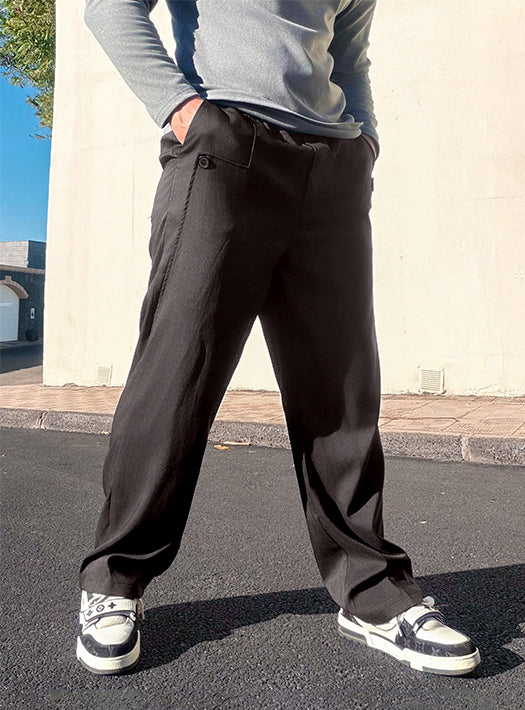 Comfy Urban Style Drawstring Pants