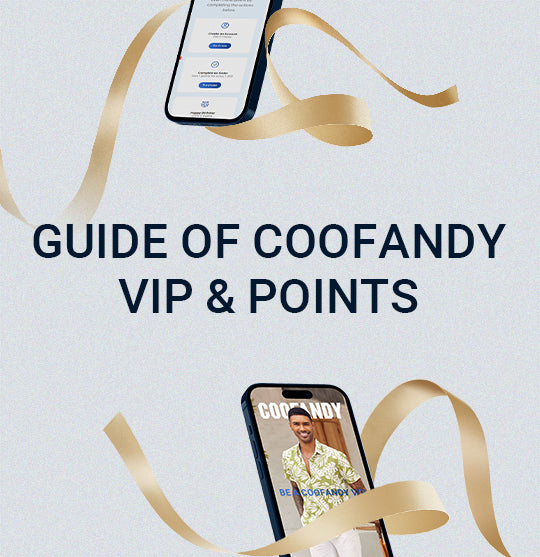 Shop More, Save More: A Guide to COOFANDY's New Reward Points System and VIP Program