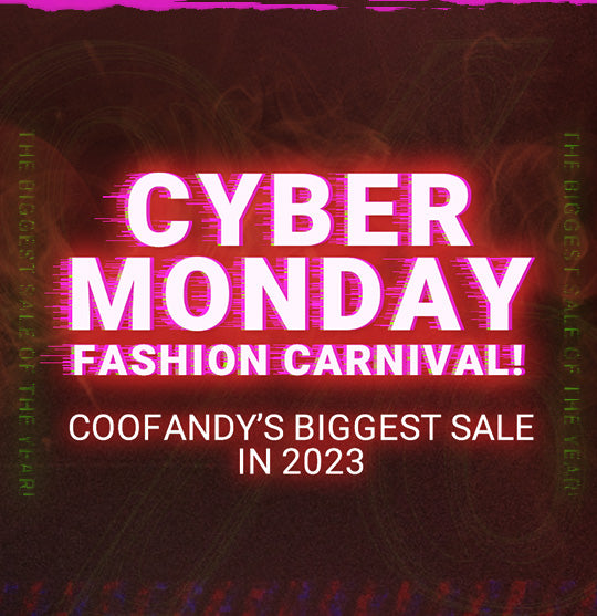 Coofandy’s Biggest Sale in 2023 -  Cyber Monday Fashion Carnival!