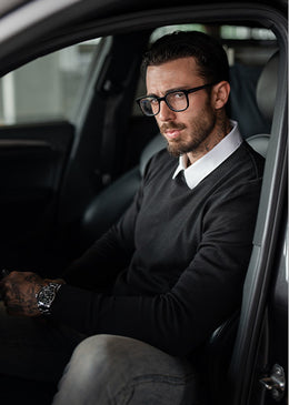 Crew Neck Slim Fit Pullover Knitted Sweater (US Only)