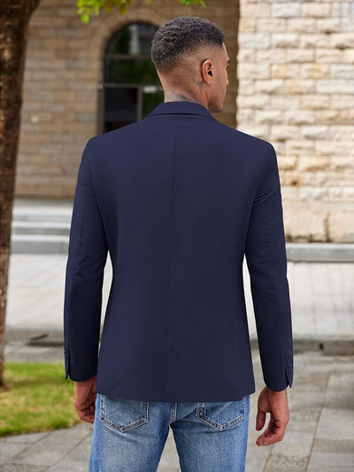Classic Lightweight Suit Jacket (US Only) Blazer coofandy 