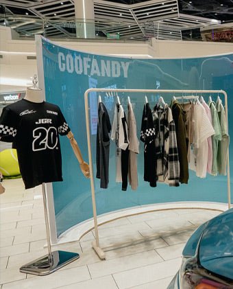 COOFANDY at American Dream Mall with High-Energy Pop-Up Event