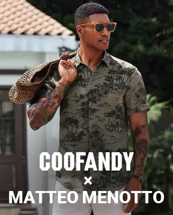 Coofandy × Matteo Menotto Unique Customized Collaboration: New Summer Collection Launched