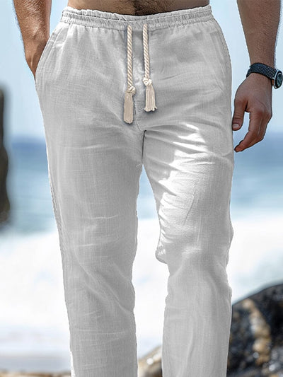 Casual Soft 100% Cotton Pants Pants coofandy 