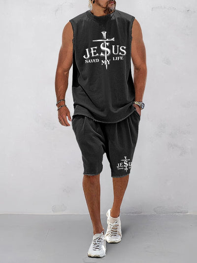 Spiritual Strength Activewear Set Sports Set coofandy Black M 