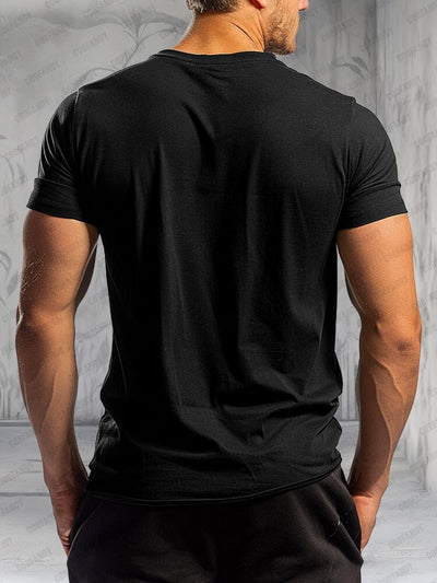 Minimalist Unsymmetrical T-Shirt T-Shirt coofandy 