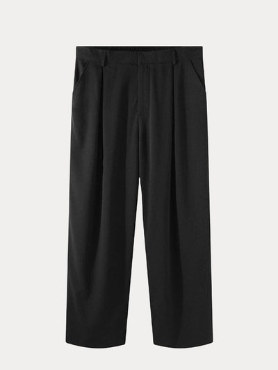 Comfy Pleated Wide Leg Slack Pants Pants coofandy 