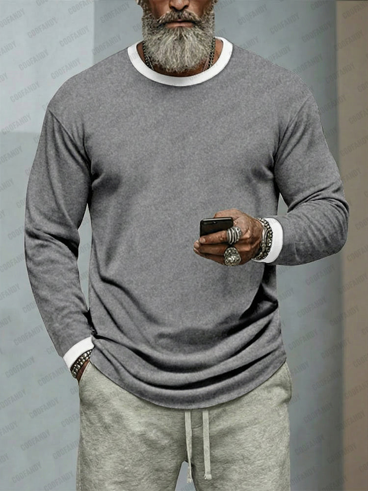 Premium Ultra-Soft Colorblock Undershirt