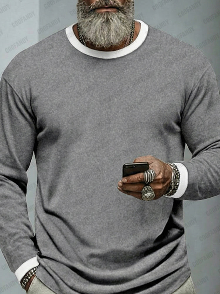 Premium Ultra-Soft Colorblock Undershirt