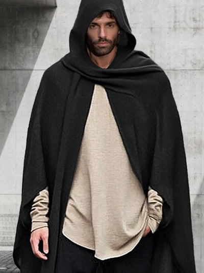 Unique Mysterious Hooded Cloak Sweatshirts coofandy 